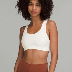 NWT Lululemon Free to Be Serene Bra Size 10 LEMON SORBET
